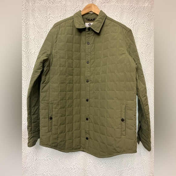 Fayettechill Thatcher Shirt Jacket Size XL Olive Green Utility Hipster Work NWT - Picture 13 of 13